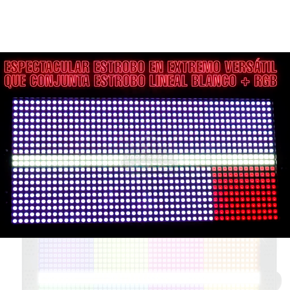 Lite Tek FLASHER 200  estrobo de leds 86 leds RGB